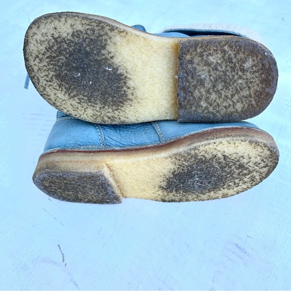 Duckfeet Arhus light blue leather and wool boots - Picture 8 of 9